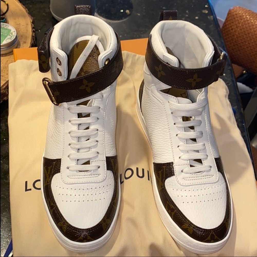 Louis Vuitton, Fashion sneakers, white, 6